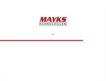 Tablet Screenshot of mayksfahrschulen.de